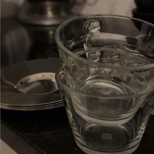 Elegant Glass Nespresso Set